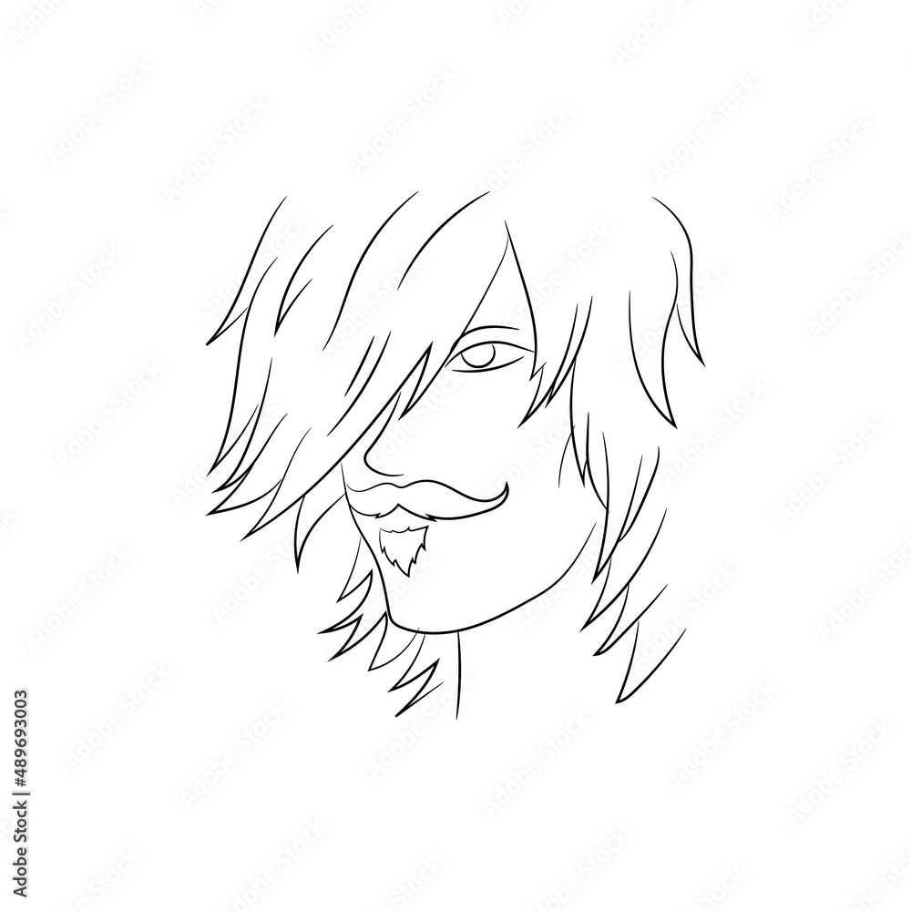 Art anime boy Japanese guy in manga style anime Art anime boy Japanese guy in manga style anime