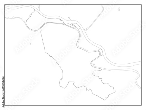 北区の地図です。