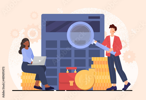 Concept of family budget
