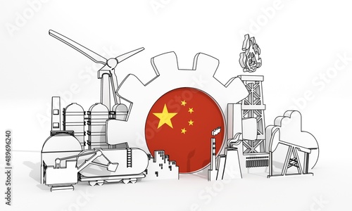 Photography Energy and power industrial concept