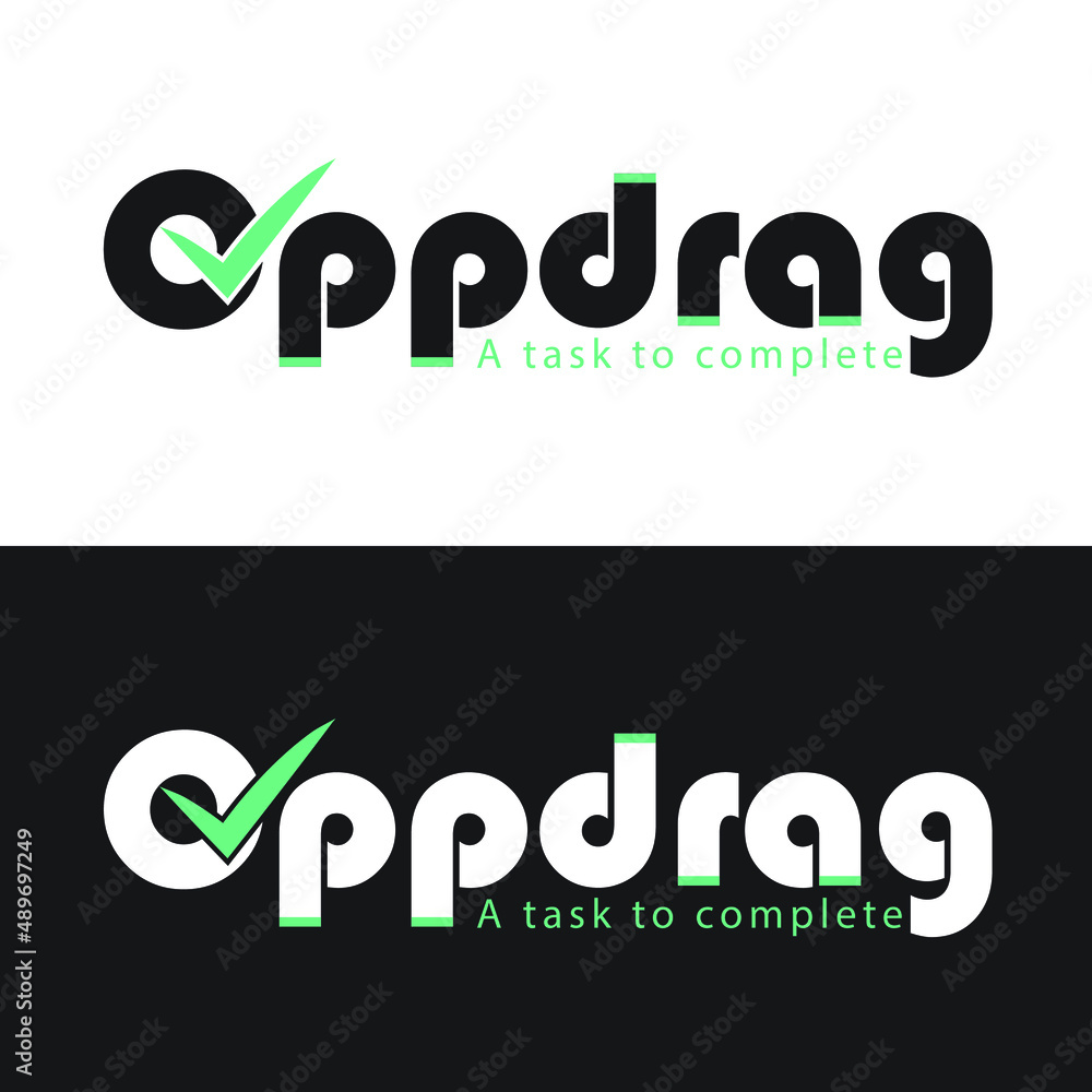 Fototapeta premium Latter O unique logo creative logo