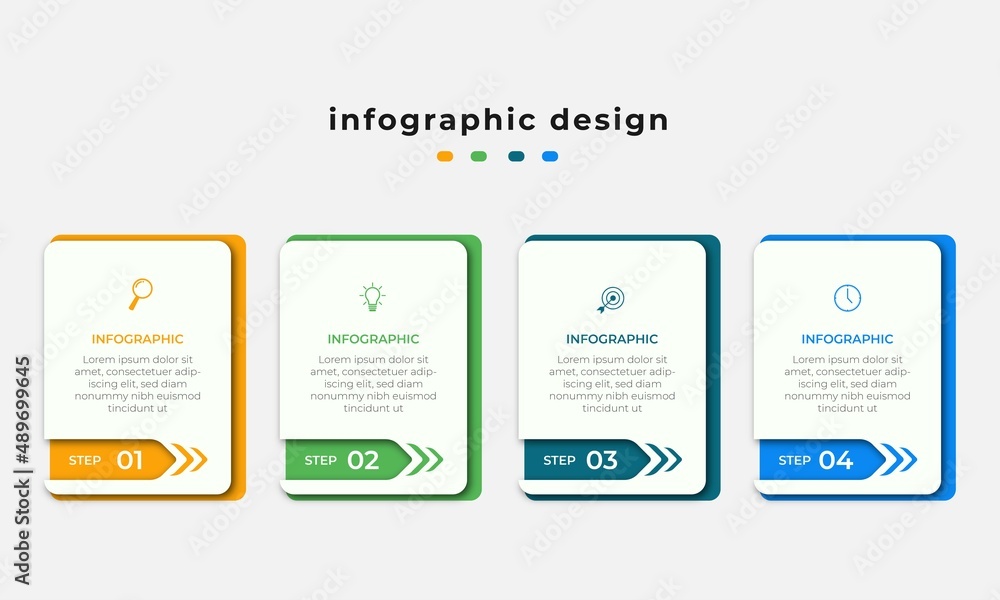 Steps Timeline Infographics Design Template Steps Timeline Infographics Design Template