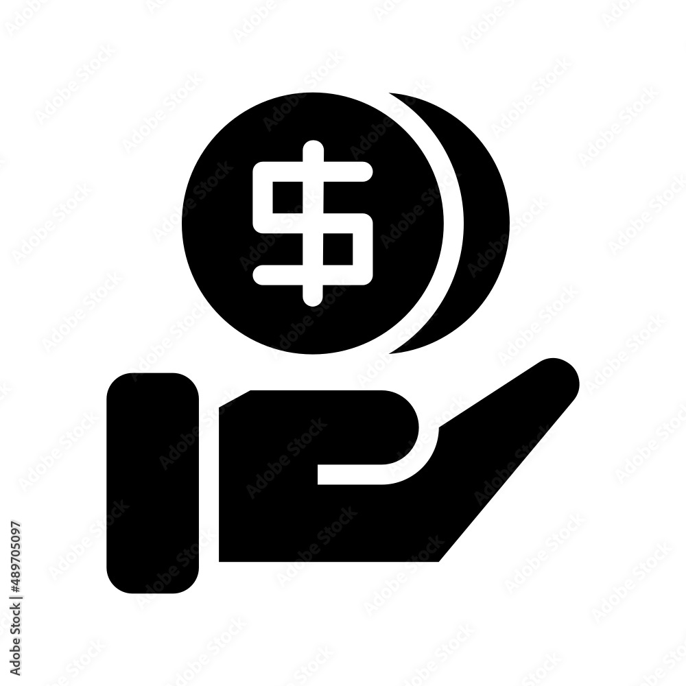 Earnings Icon Vector Illustration Earnings Icon Vector Illustration