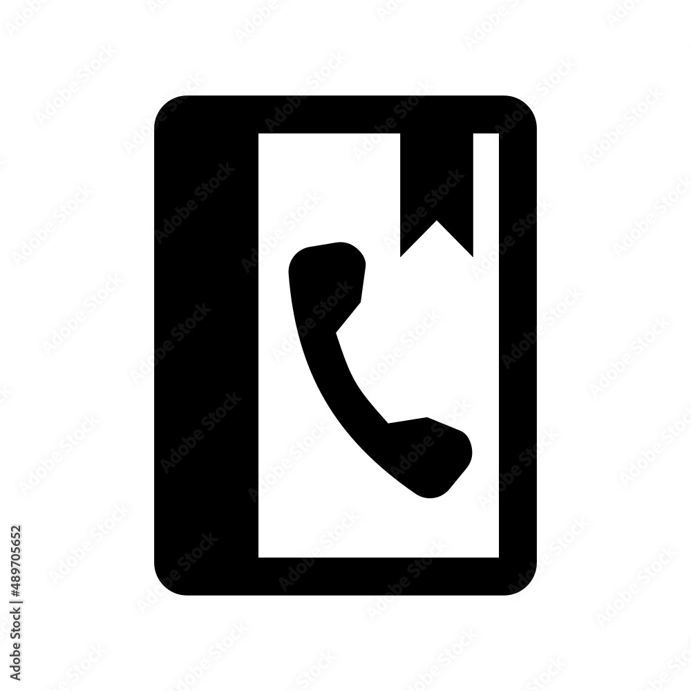 Contact Icon Vector Illustration Contact Icon Vector Illustration