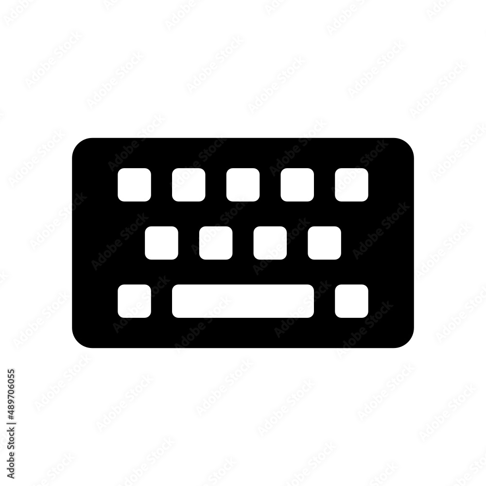 Keyboard Icon Vector Illustration Keyboard Icon Vector Illustration