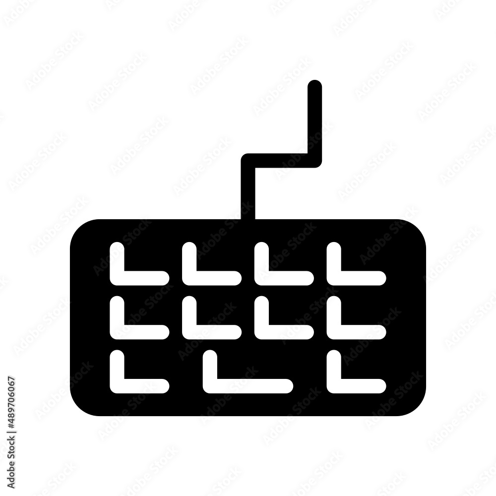 Keyboard Icon Vector Illustration Keyboard Icon Vector Illustration