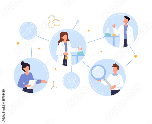 Set of scientist