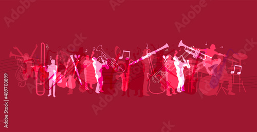 sfondo, strumenti musicali, musica, concerto, jazz	