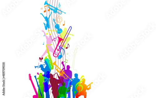 sfondo, strumenti musicali, musica, concerto, jazz	