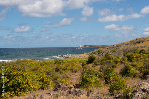 Ilet Pinel, Réserve naturelle de Saint Martin, Ile de Saint Martin, Petites Antilles