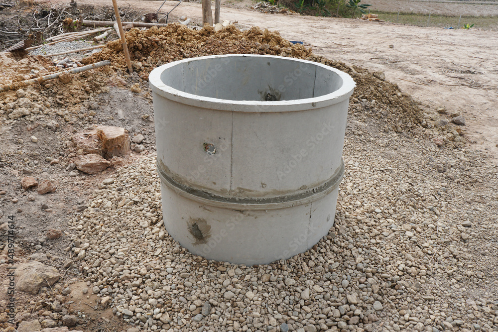 cement private well water in rural Thailand. cement private well water in rural Thailand.