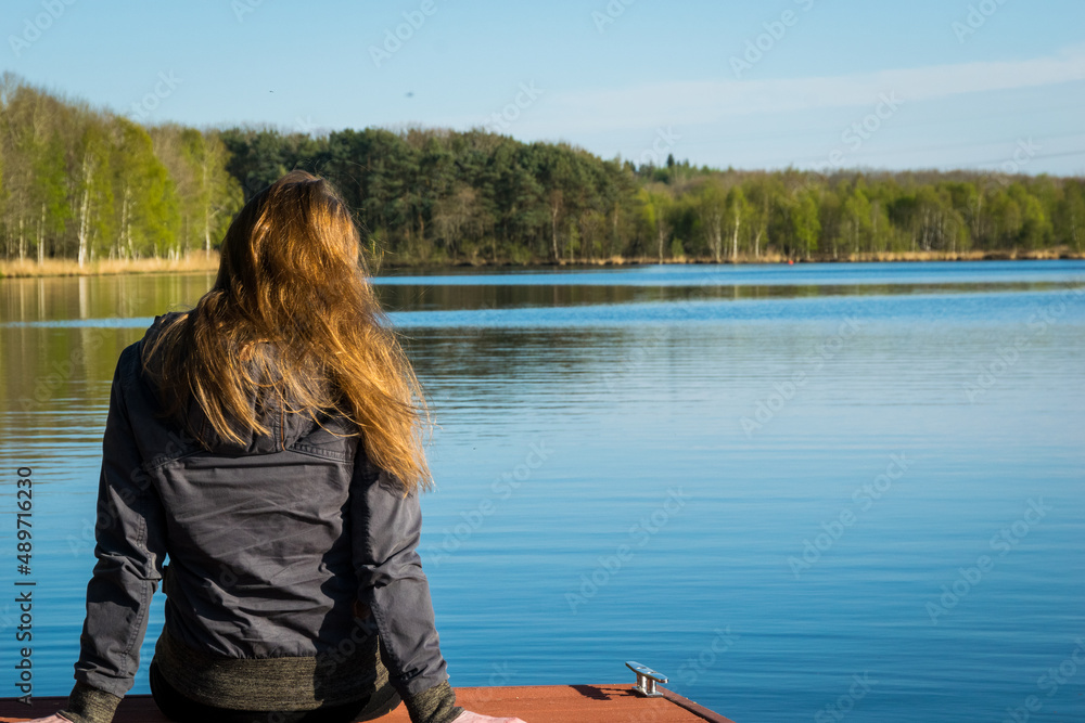 Fototapeta premium Ottermeer im Sommer