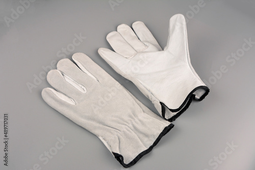 Work gloves on white background . © wiha3