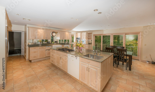 modern kitchen interior