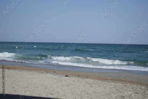 waves on the beach © Jenna
