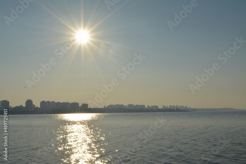 Rio de la Plata y el sol