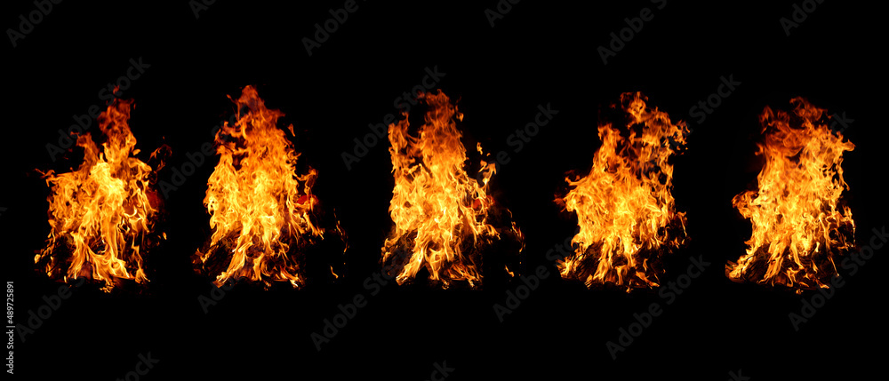 Heat energy fire burning a long way, 5 pictures Heat energy fire burning a long way, 5 pictures