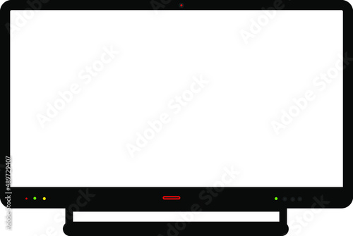 pc  computer mockup and smart  tv screen mockup design