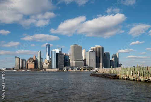 View of Lower Manhattan, New York City, from Governor’s Island