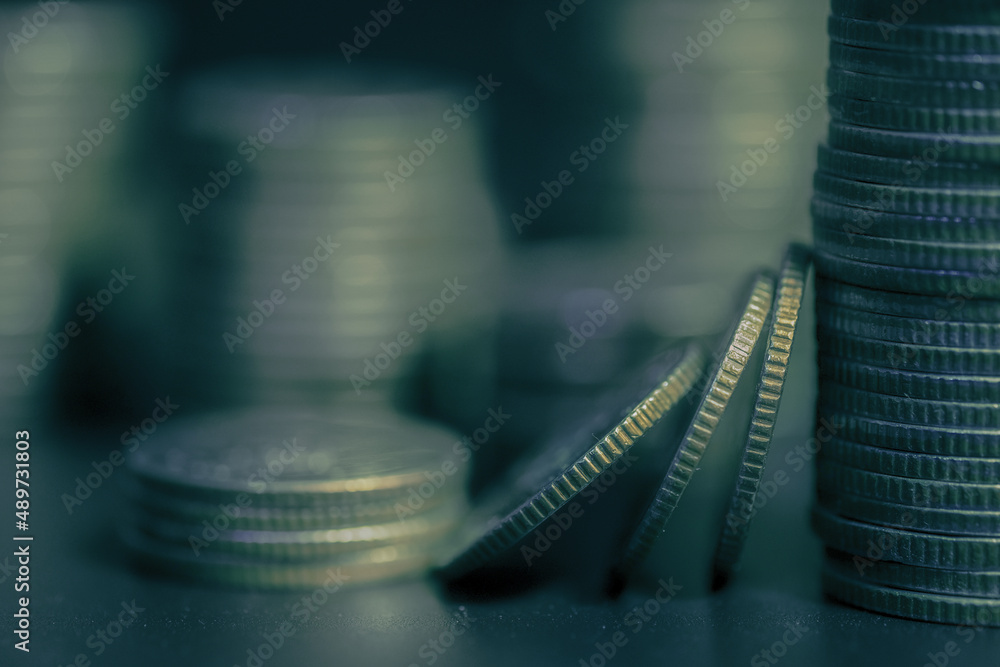 Stack of coins for finance investor,Financial investment concept, Forex trading candlestick chart, Cryptocurrency Digital economy. background for invest,inflation Stack of coins for finance investor,Financial investment concept, Forex trading candlestick chart, Cryptocurrency Digital economy. background for invest,inflation