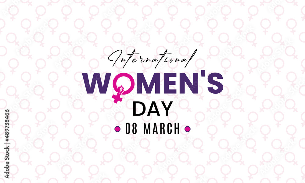 Women's Day. celebrate women's day on march 8