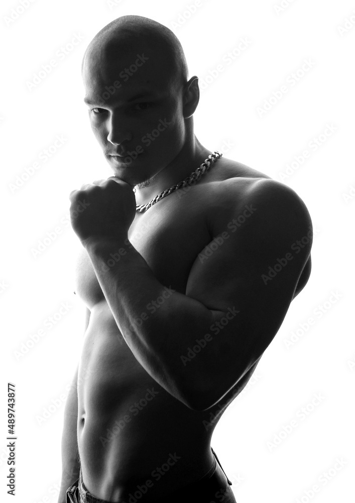 Bold male model Bold male model