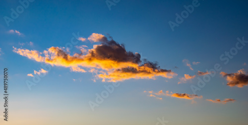 cloud in the sky, background or texture