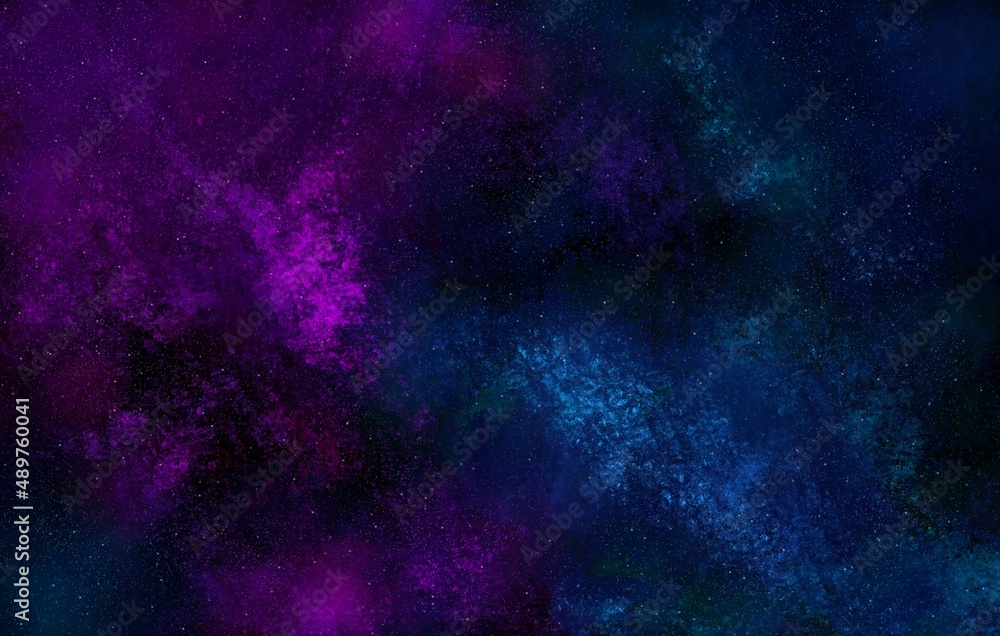 pink and blue galaxy space background 
