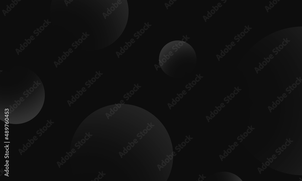 Gray circles gradient on black abstract background. Modern graphic design element. Gray circles gradient on black abstract background. Modern graphic design element.