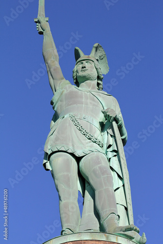 hermannsdenkmal bei detmold im teutoburgerwald photo