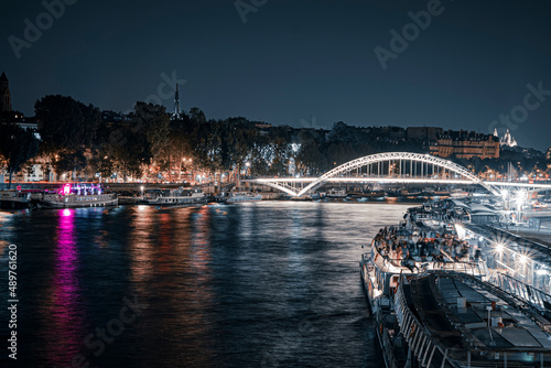 Streets and neighborhoods of Paris in cinematic colors