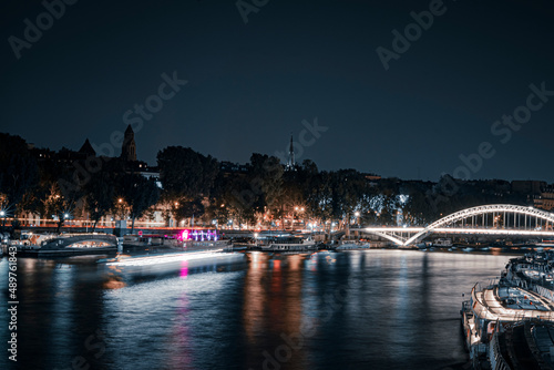 Streets and neighborhoods of Paris in cinematic colors