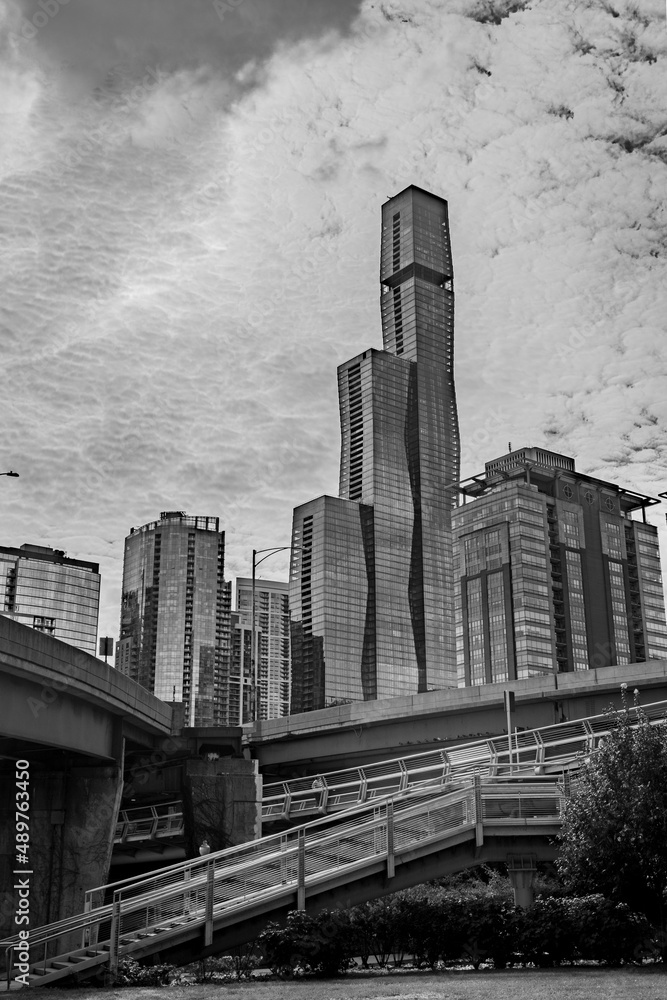 Fototapeta premium city in winter