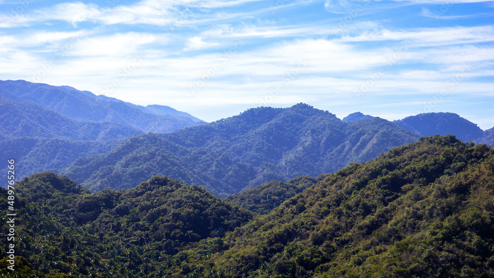 The Sierra Madre Occidental mountains
