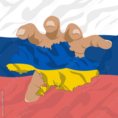 russia hand try to grab ukraine