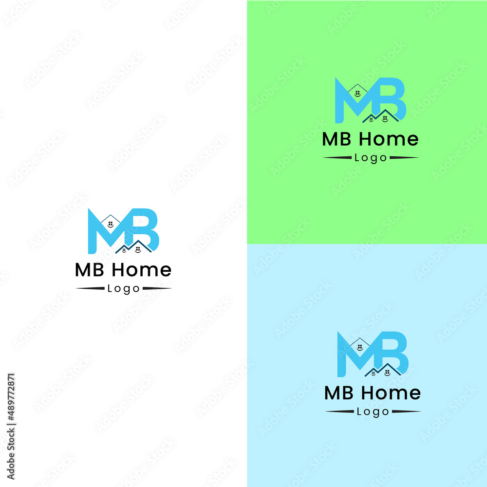 Simple MB Home Logo Design For Your Band Company