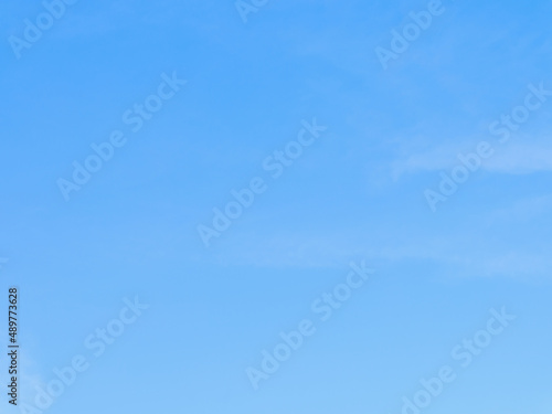 Natural sky background of blue sky