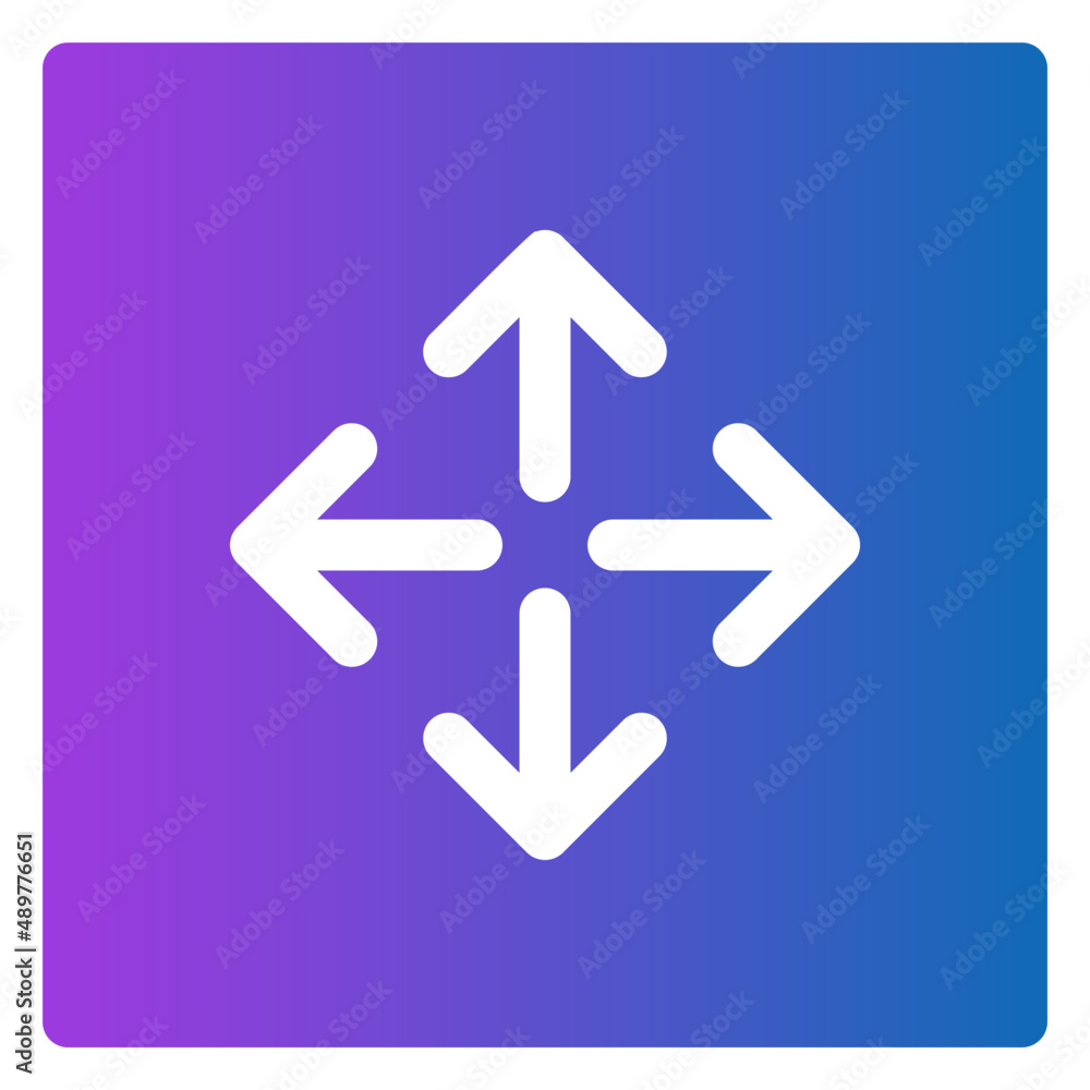 maximize gradient icon