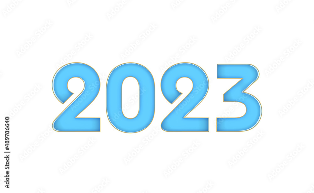 New Year 2023 Creative Design Concept - 3D Rendered Image
New Year 2023 Creative Design Concept - 3D Rendered Image