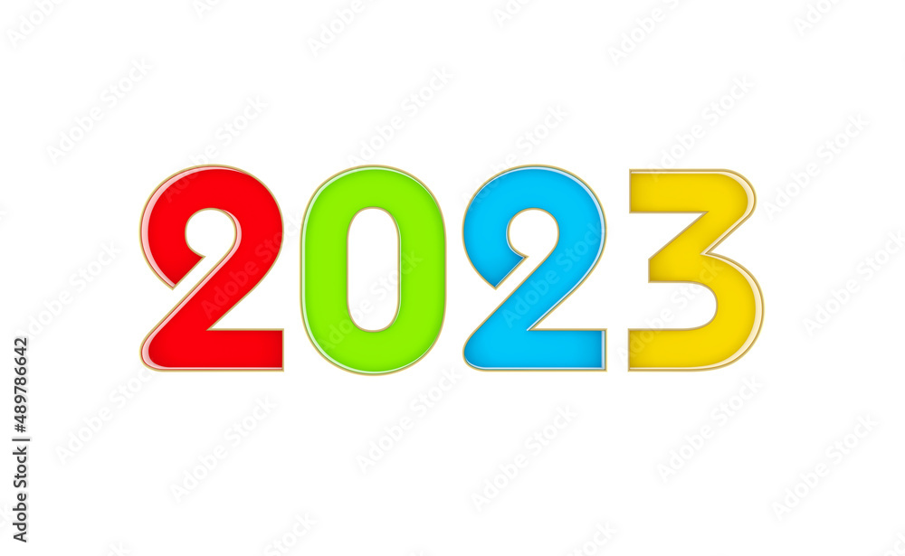 New Year 2023 Creative Design Concept - 3D Rendered Image
New Year 2023 Creative Design Concept - 3D Rendered Image