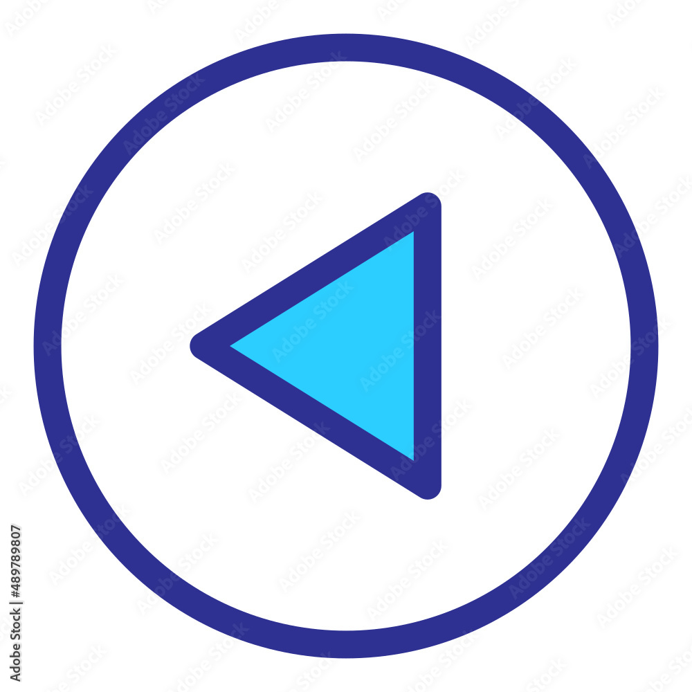 Illustration of Multimedia button design icon Illustration of Multimedia button design icon
