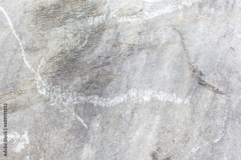 Naklejka premium Large gray concrete wall texture for design. Stone background.