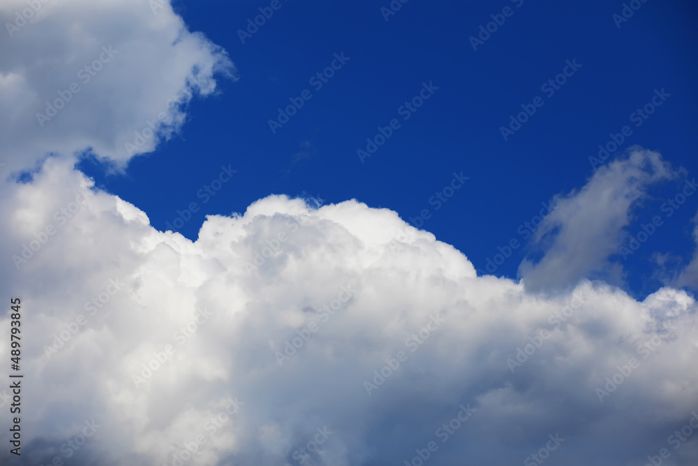 High clouds in the summer sky. Sky background. Meteorological observations of the sky. High clouds in the summer sky. Sky background. Meteorological observations of the sky.