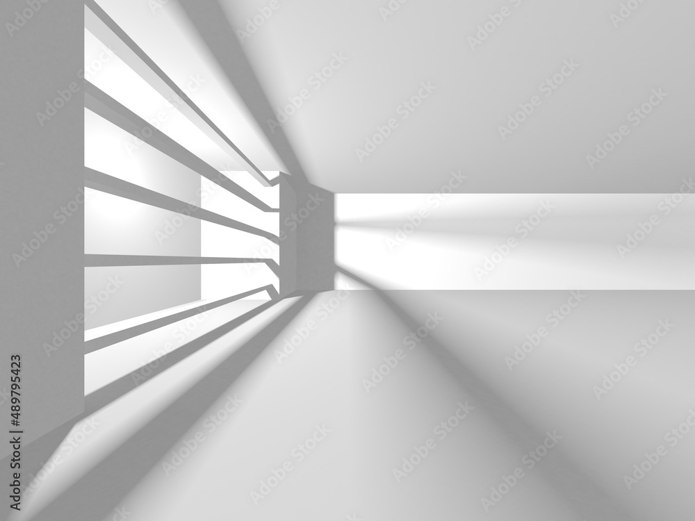 White Modern Background. Abstract Building Concept White Modern Background. Abstract Building Concept