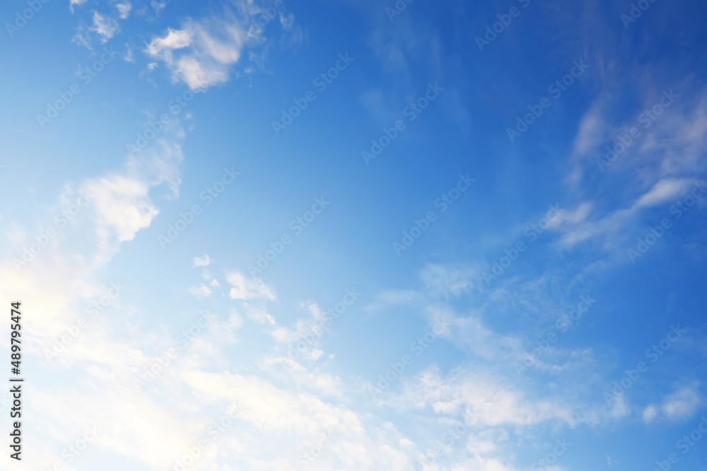 High clouds in the summer sky. Sky background. Meteorological observations of the sky. High clouds in the summer sky. Sky background. Meteorological observations of the sky.