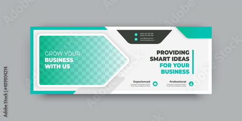 Corporate facebook cover web banner