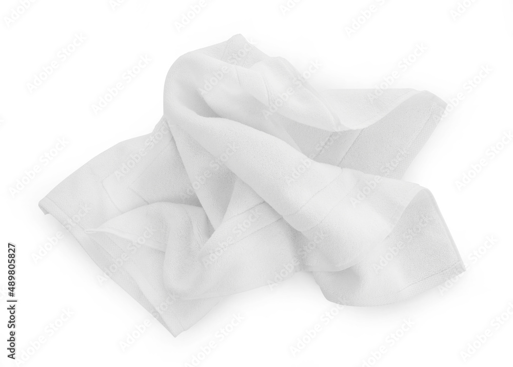 Used white towel