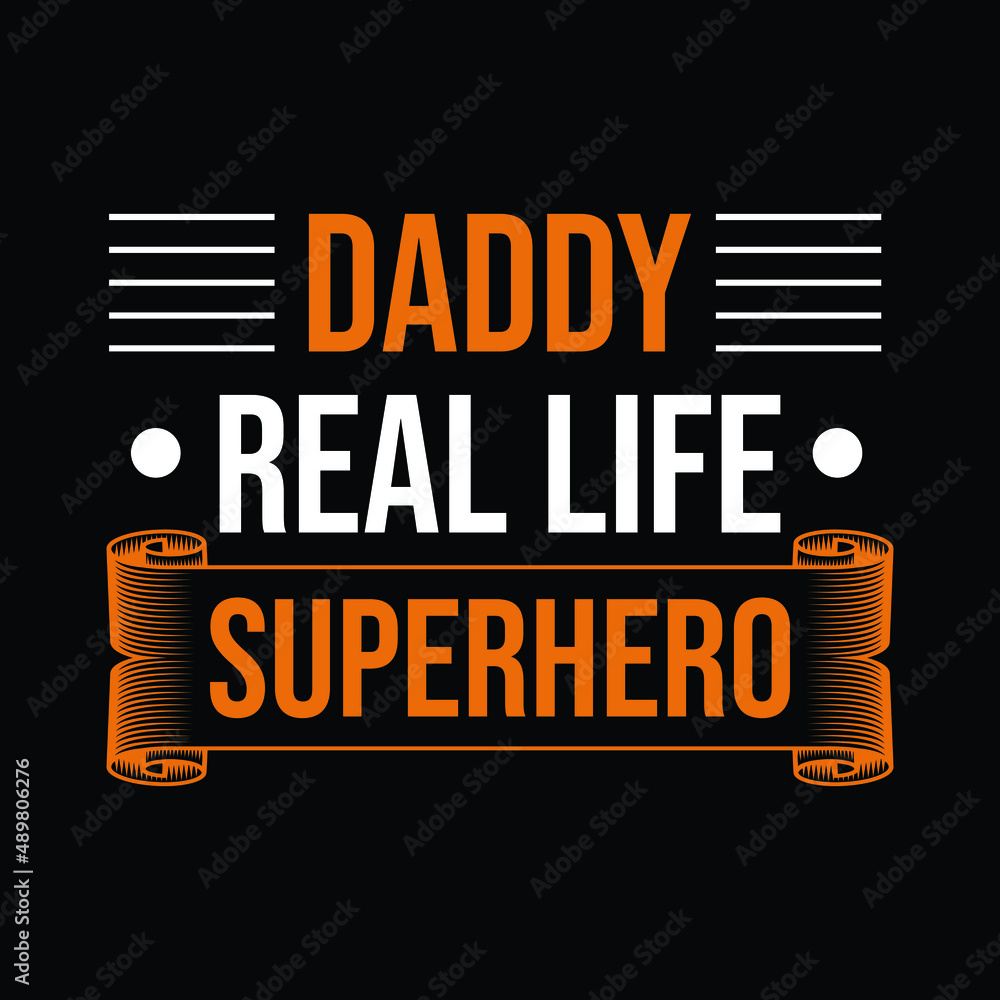 Father Dad Day Typography Vector Design