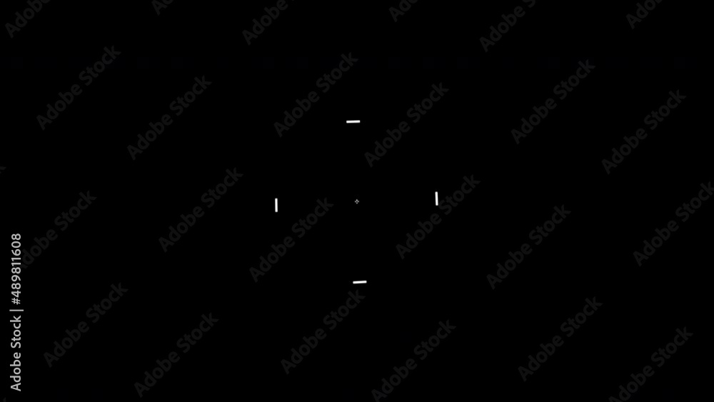 HUD heads up futuristic digital circular display on black background HUD heads up futuristic digital circular display on black background