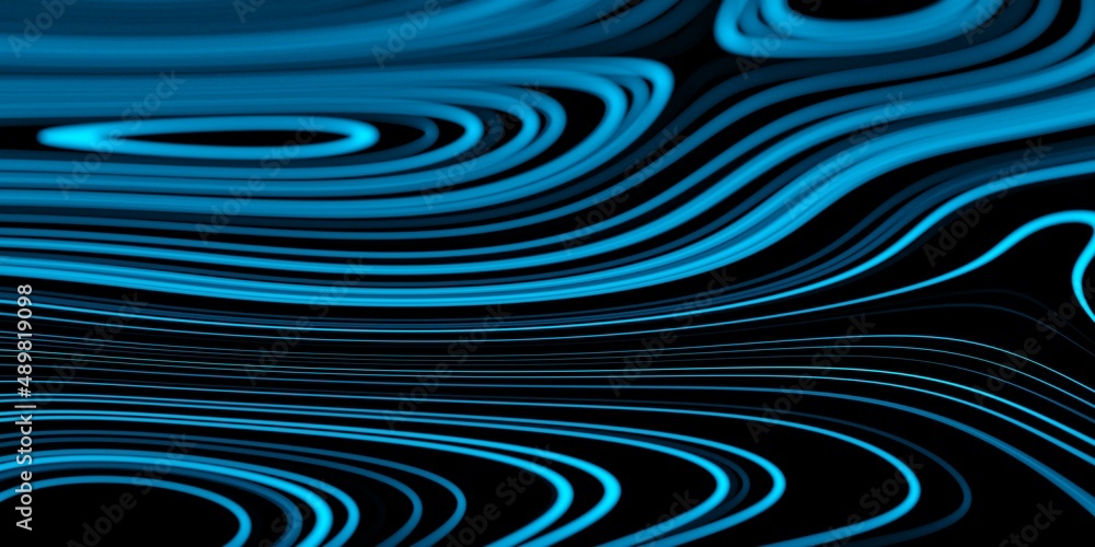 Abstract blue futuristic lines technology network background template Abstract blue futuristic lines technology network background template